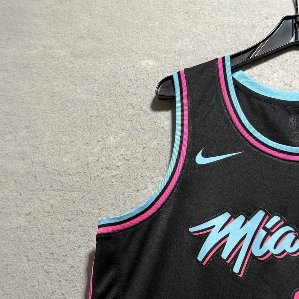 Nike NBA Miami Heat Justise Winslow #20 SB Vice Jersey Black Men’s XL Size 52
